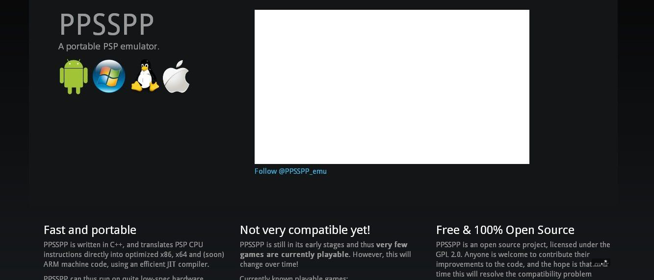 安卓用PSP模擬器ppsspp公布：可玩部分PSP游戲【附下載】