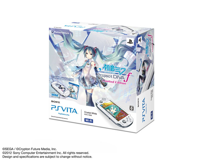 PSV初音未來(lái)Project Diva f限定版詳細(xì)內(nèi)容公開(kāi)