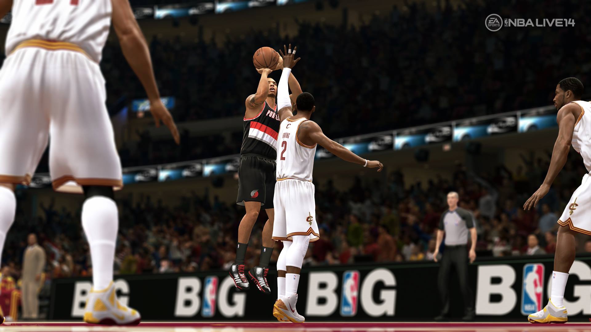 《NBA Live 2014》PS4及Xbox One版11月19日發(fā)售:首張截圖放出